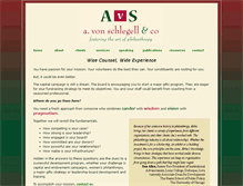 Tablet Screenshot of abbievonschlegell.com